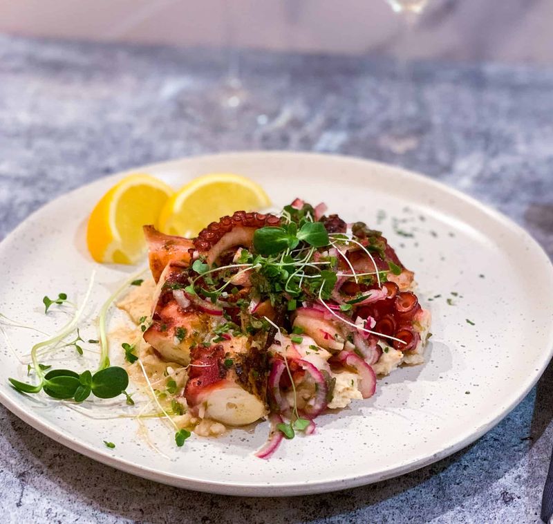 Octopus Salad with Capers and Herbs