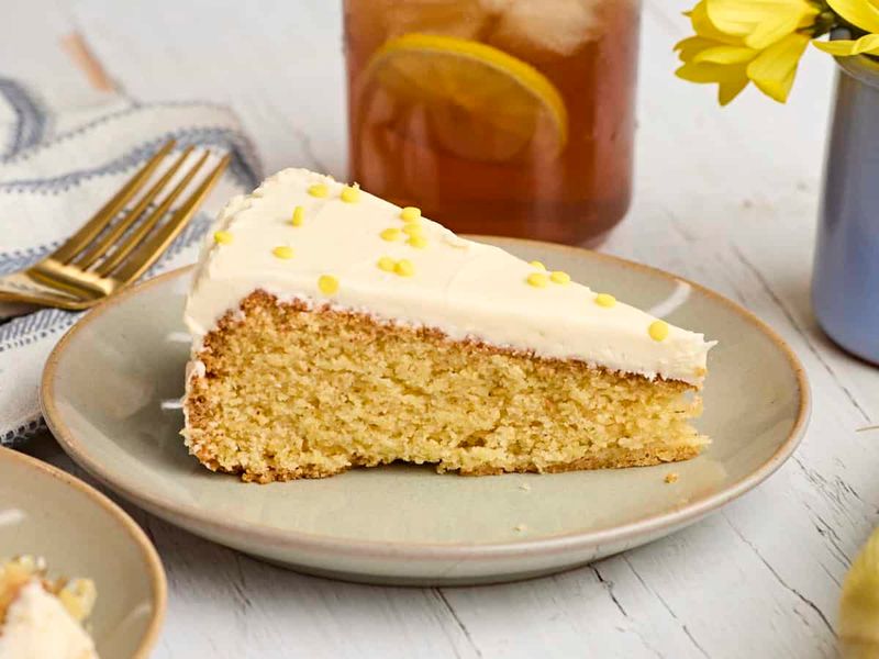 Cornbread Cake with Whipped Honey Butter