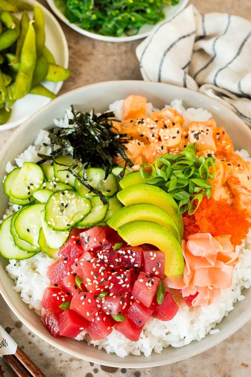 Spicy Tuna Sushi Bowls
