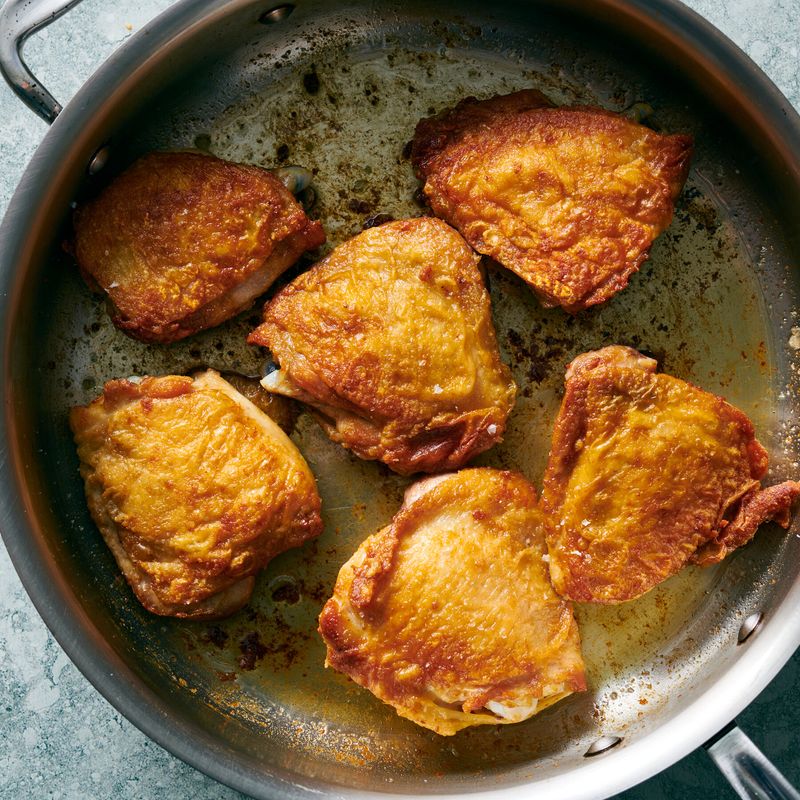 Crispy Chicken Thighs (Skin-On)