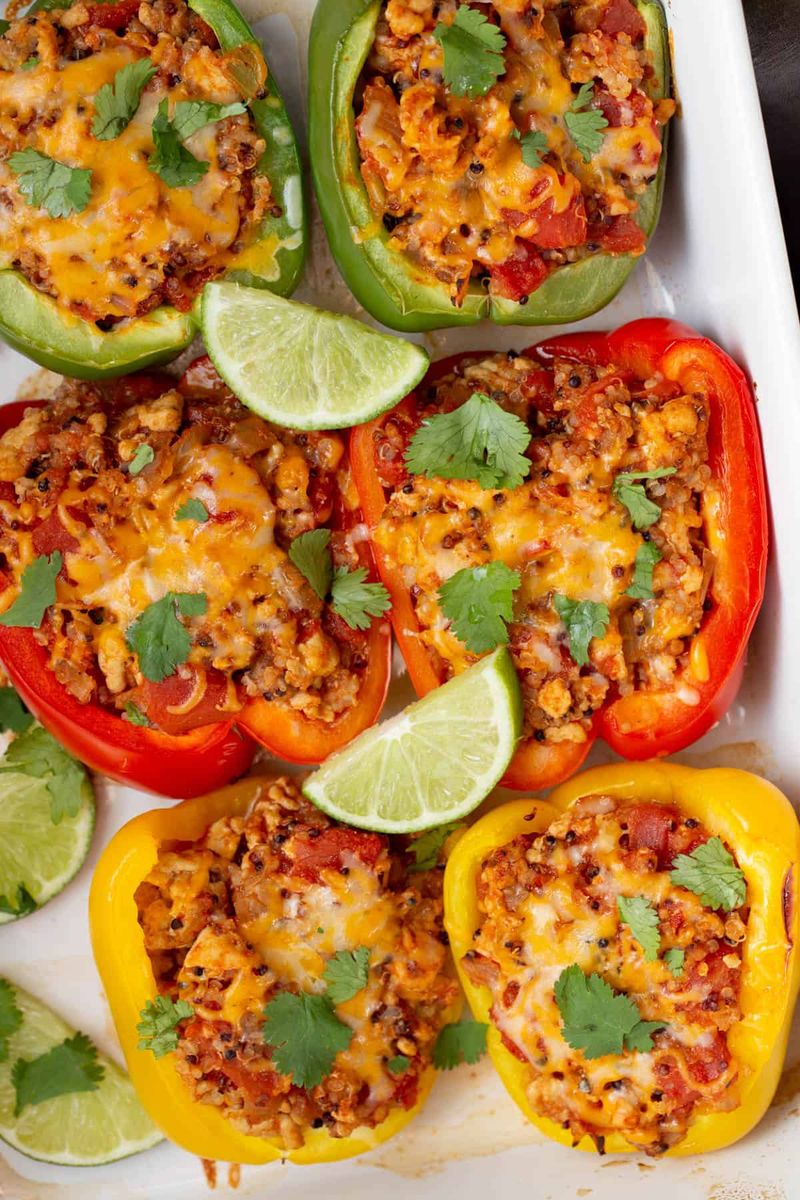 Turkey Stuffed Peppers