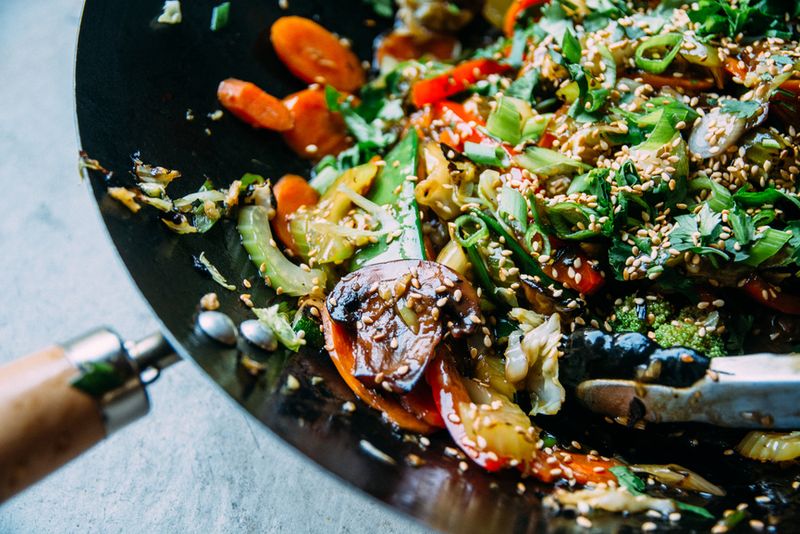 Stir-Fry with Frozen Veggies