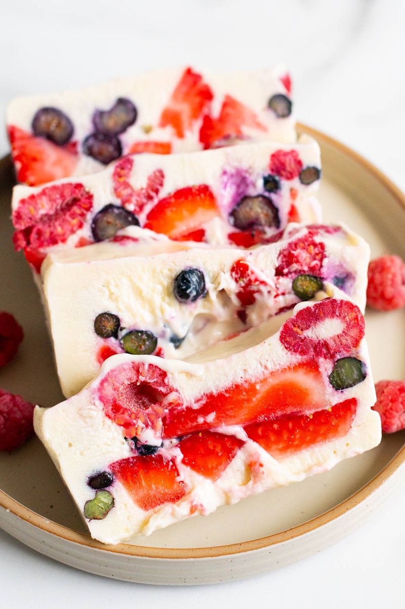 Frozen Greek Yogurt Bars