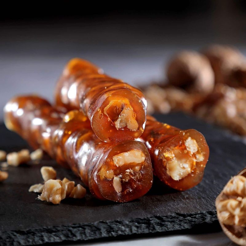 Cevizli Sucuk (Walnut Sausage Candy)