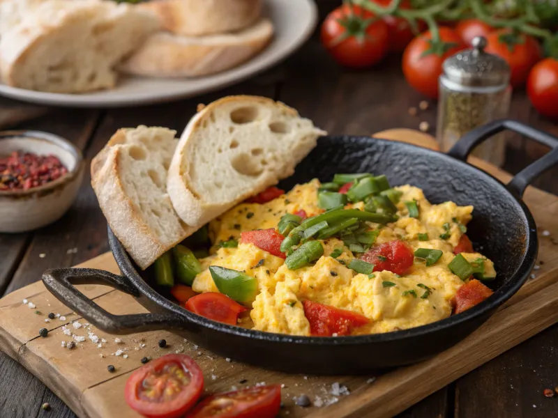 Menemen - Turkish Scrambled Eggs