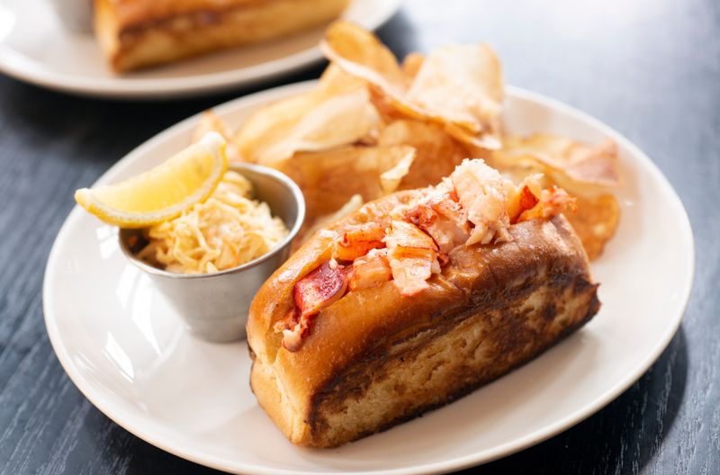 Lobster Roll (Hot Buttered Style) in Boston, MA