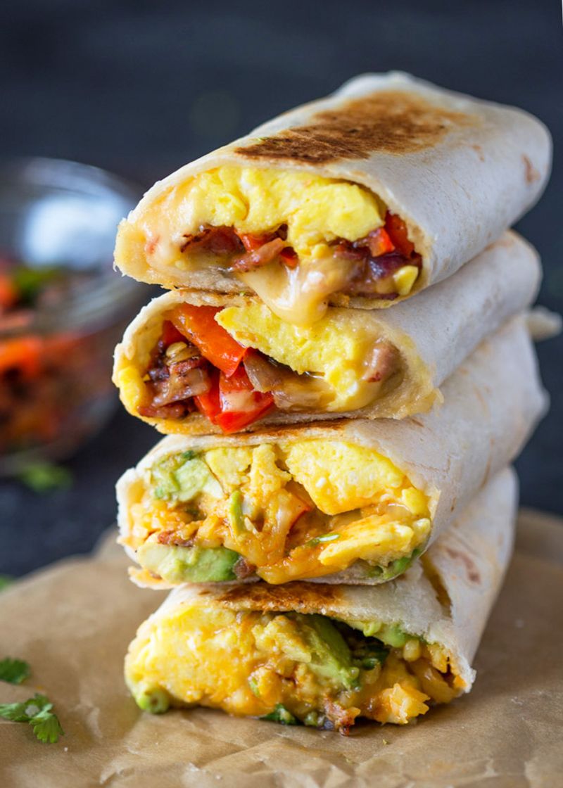 Idaho – Hash Brown, Egg, and Bacon Wrap with Spicy Ranch