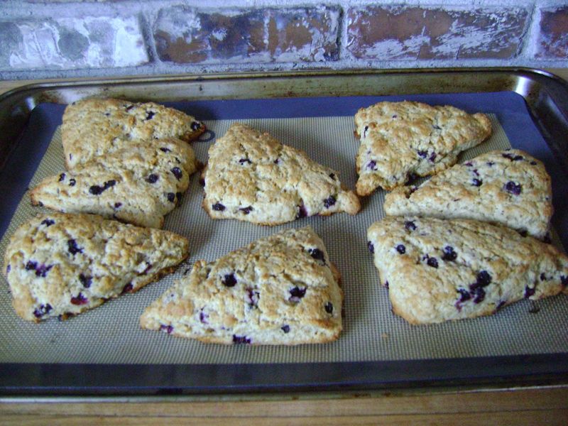 Huckleberry Scones