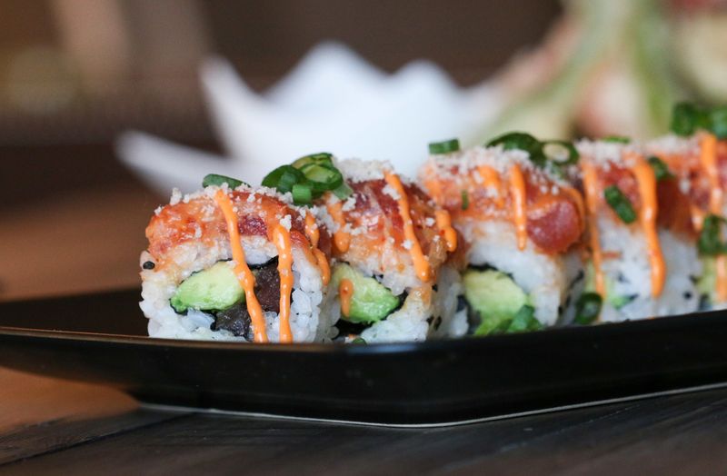 Spicy Tuna Rolls (Drenched in Mayo)
