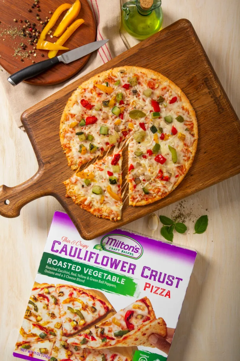 Milton’s Craft Bakers Cauliflower Crust Roasted Vegetable