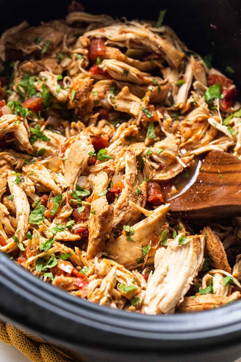 Slow Cooker Chicken Tacos