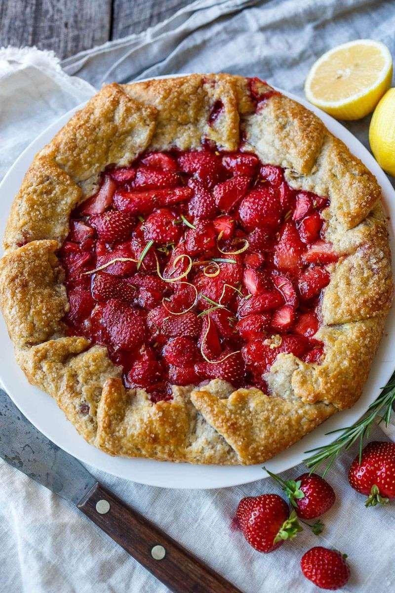 Strawberry Galette