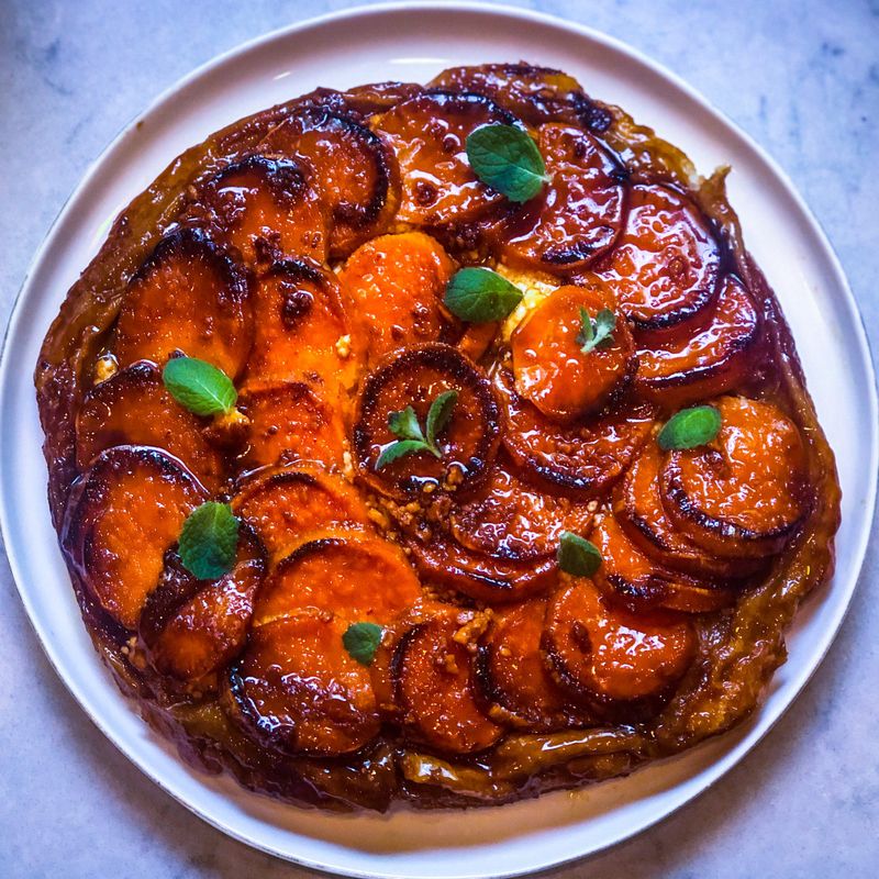 Sweet Potato Tarte Tatin