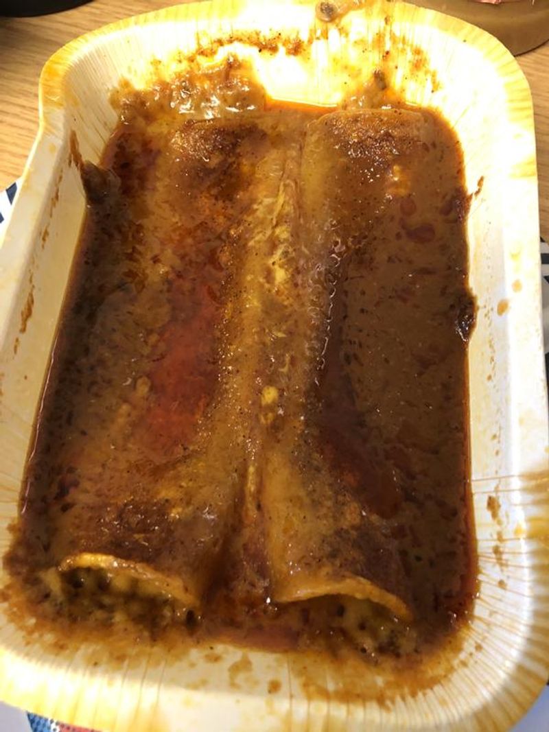 Amy’s Black Bean Enchilada
