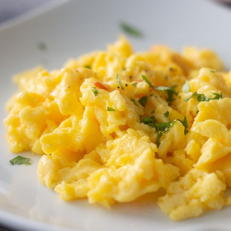 Stir Continuously for Scrambled Eggs