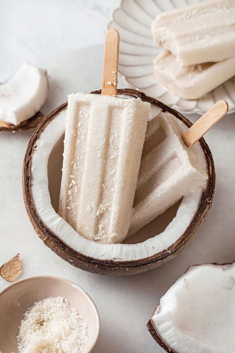 Coconut Milk Popsicles