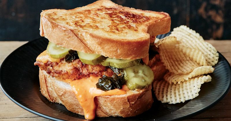 Indiana – Fried Pickle Grilled Cheese