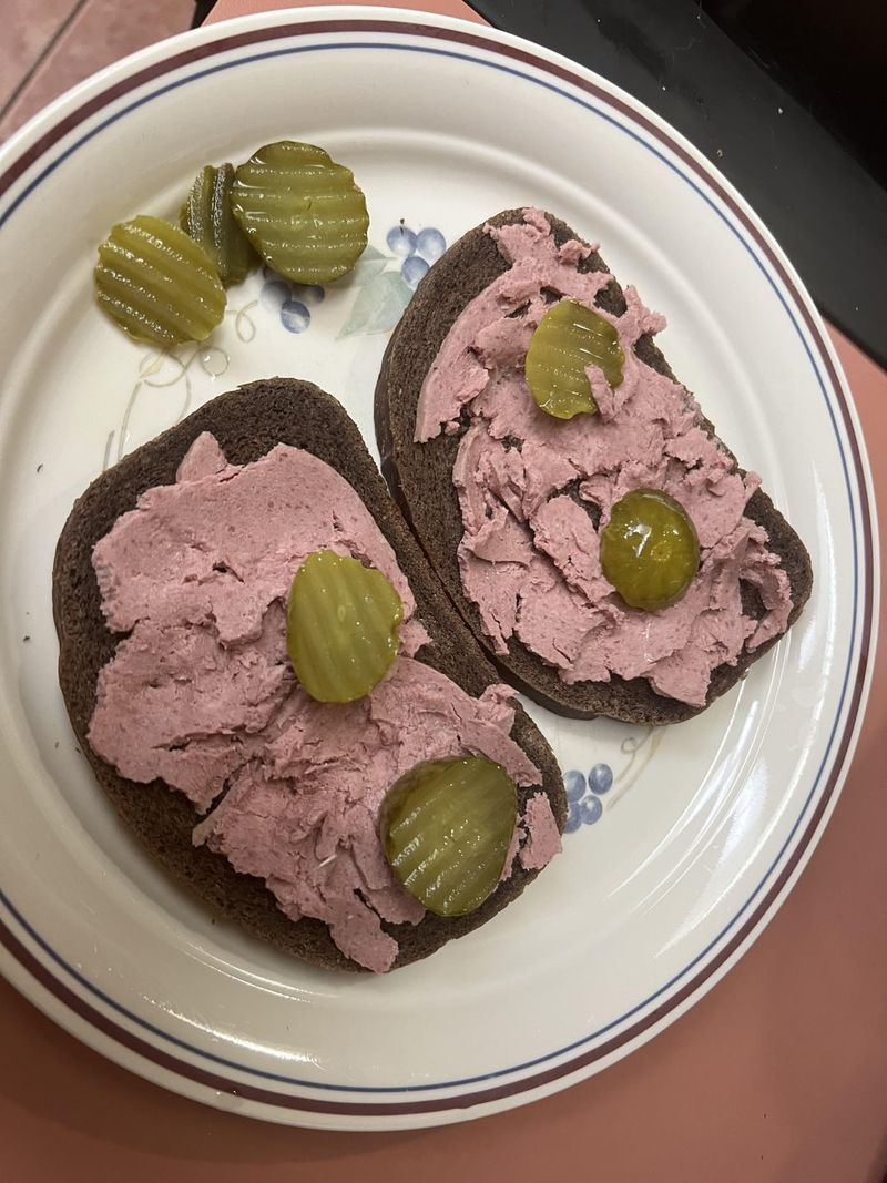Germany – Liverwurst, Rye Bread, and Pickles