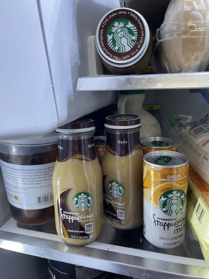 Bottled Starbucks Frappuccinos