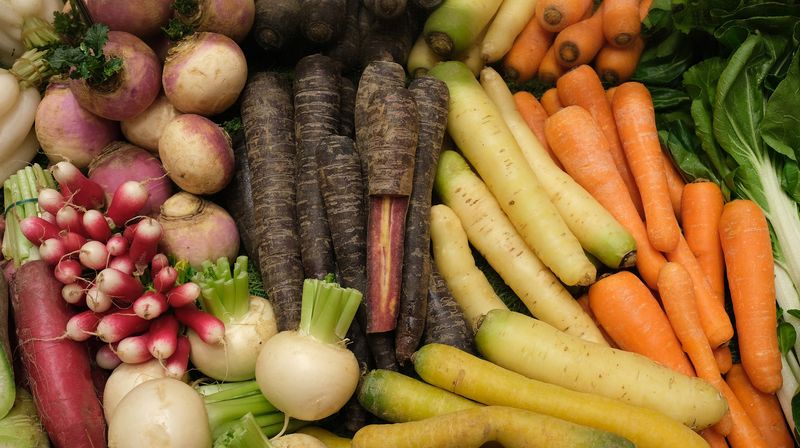 Avoid Shriveled Skin (Root Veggies & Citrus)