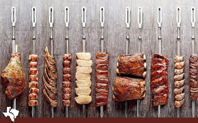 The Rotating Skewers Are Called “Espetos”