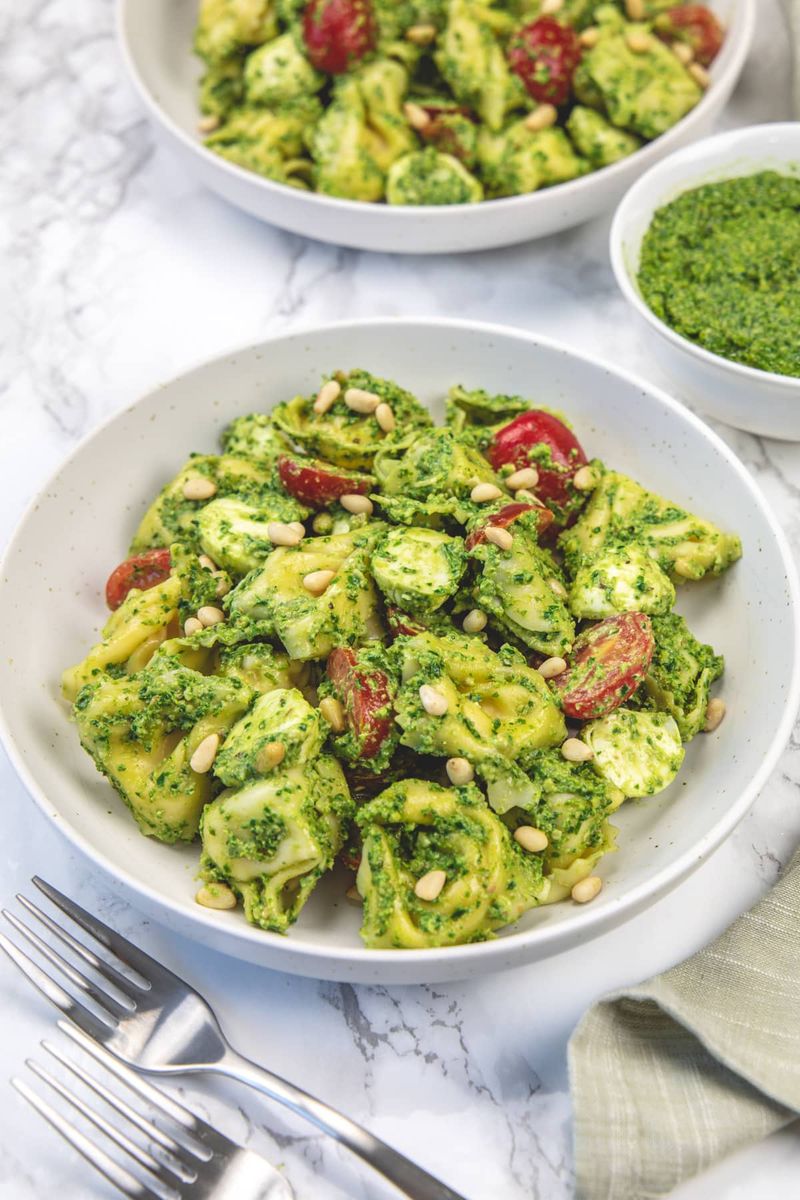 Pesto Tortellini Salad