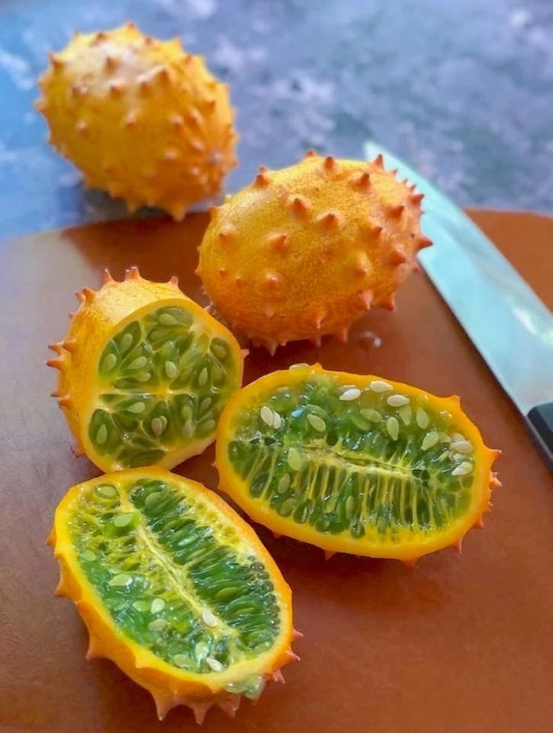 African Horned Melon (Ripe and Local)