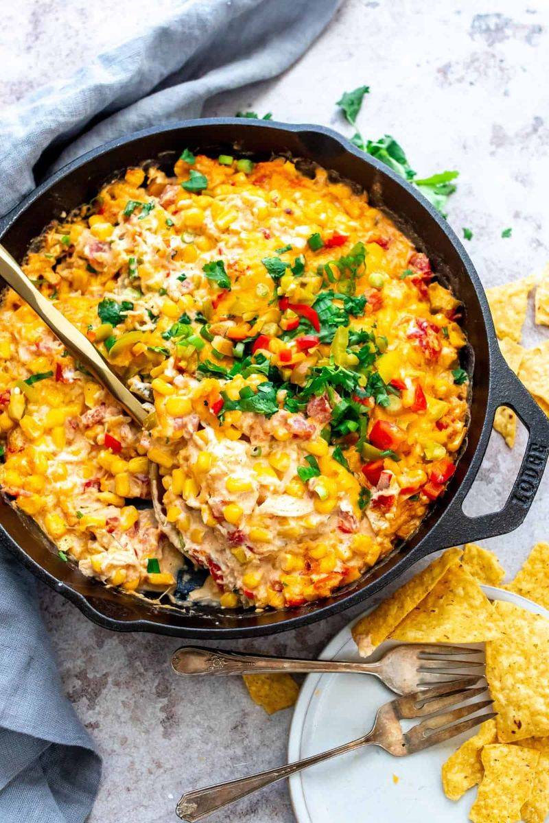 Cheesy Corn Dip