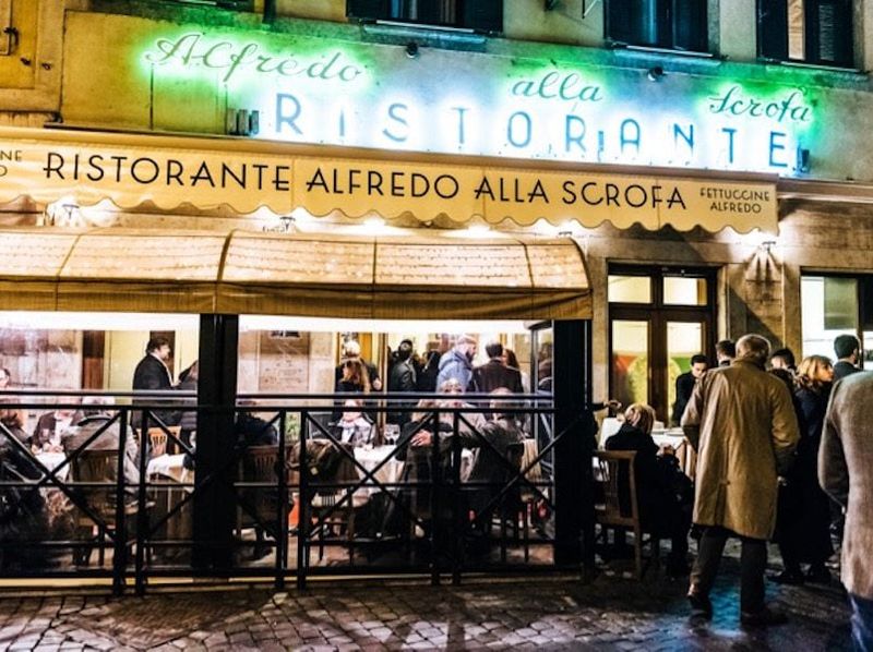 Trattoria Alfredo alla Scrofa (Rome, Italy)