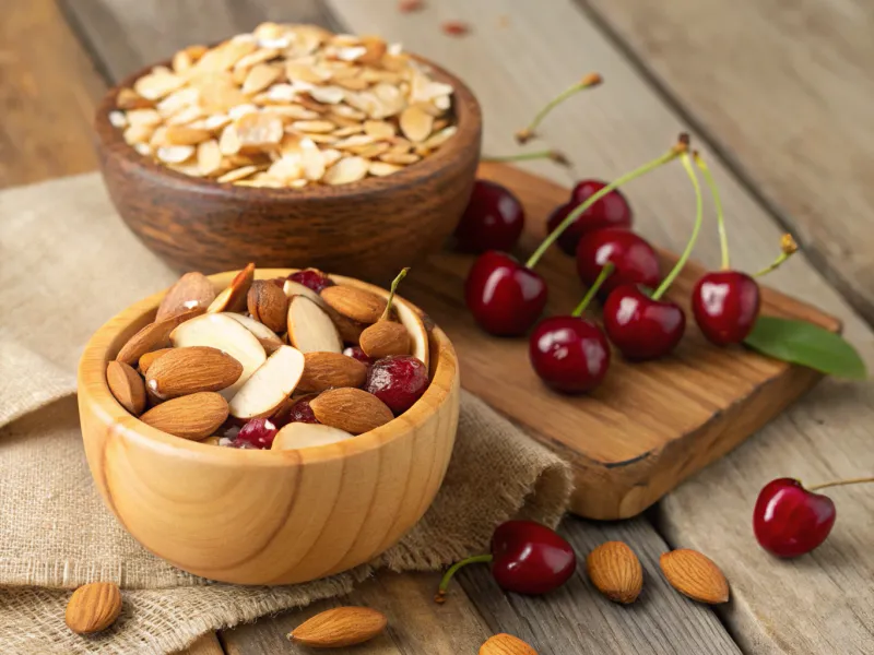 Almonds with Cherry Flavors