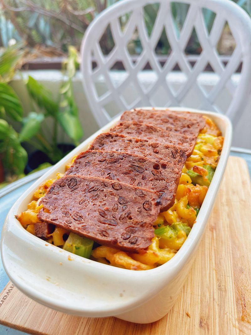 Spam and Macaroni Casserole