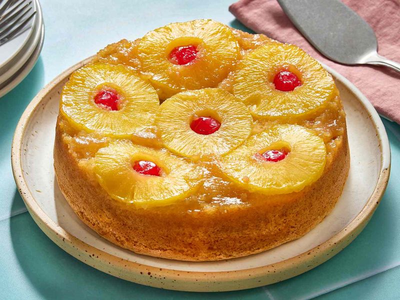 Pineapple Upside-Down Cake (Mini or Classic)