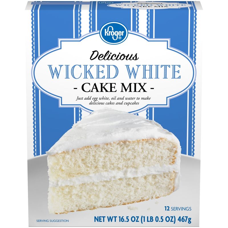 Kroger Brand White Cake Mix