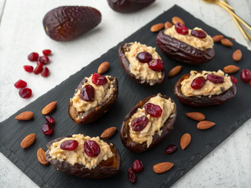 Cherry Stuffed Dates