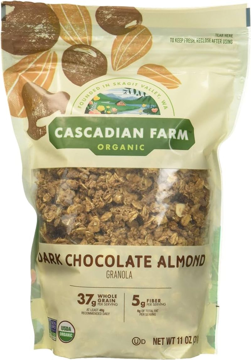 Cascadian Farm Dark Chocolate Almond Granola