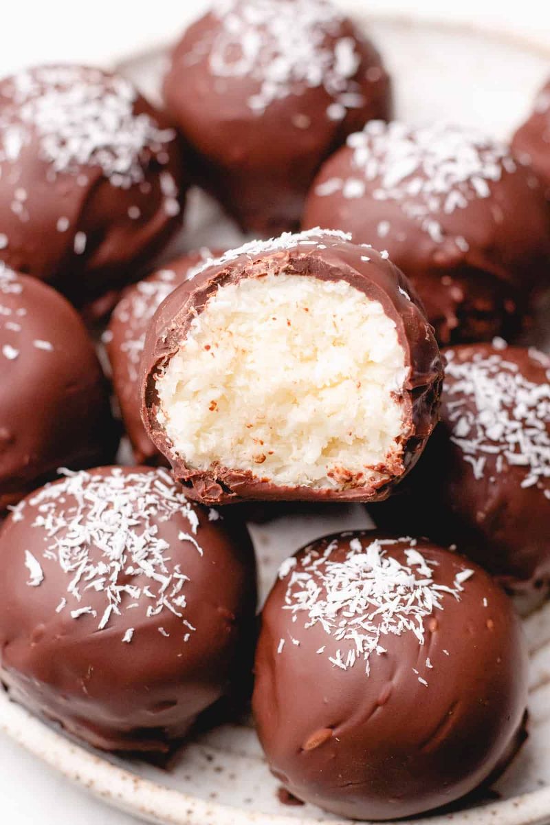 Coconut Milk Chocolate Truffles