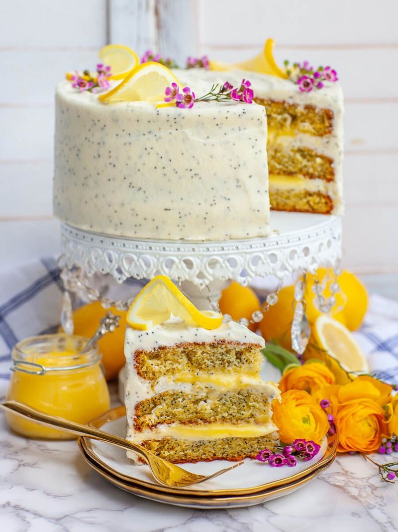 Lemon Poppy Seed Cake
