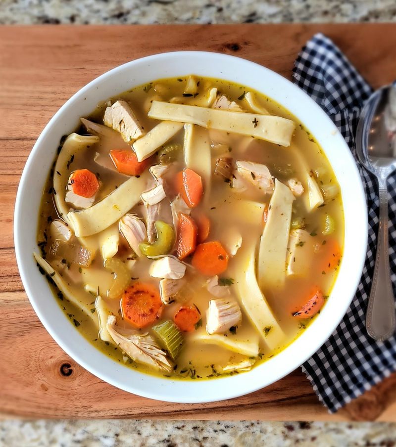 Rotisserie Chicken Noodle Soup