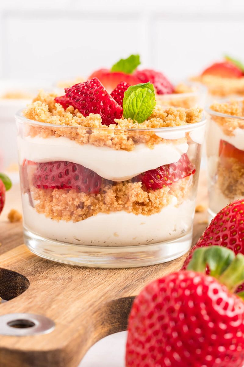 No-Bake Cheesecake Cups