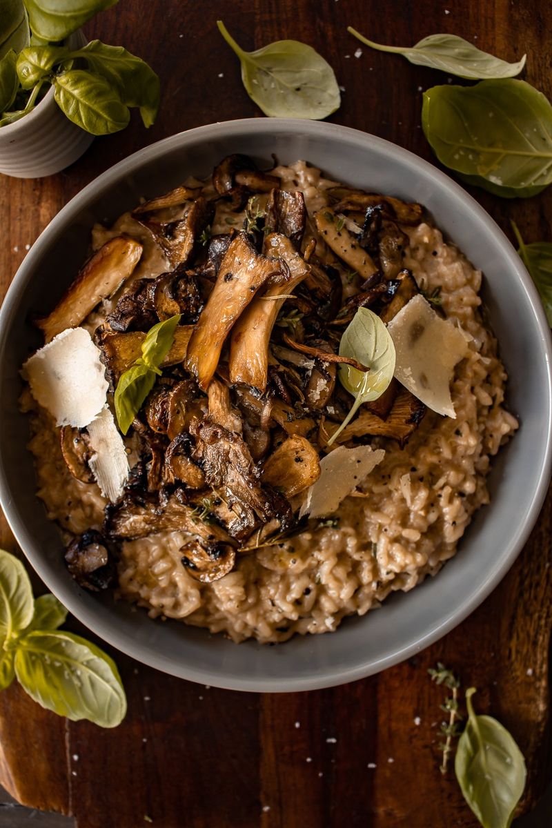 Mushroom Risotto