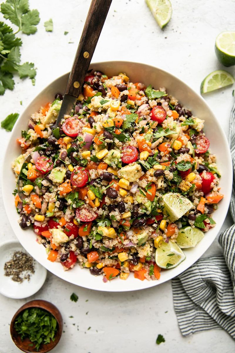 Quinoa Avocado Salad with Lime