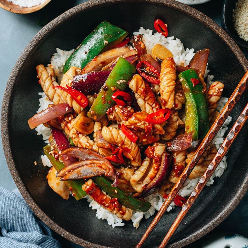 Calamari Stir-Fry