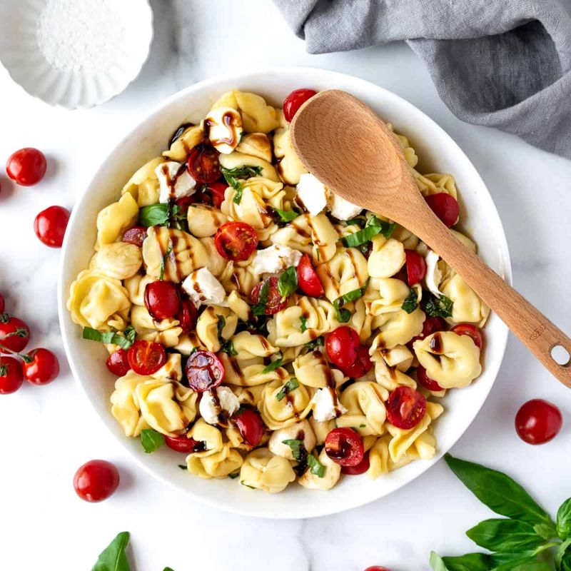 Caprese Tortellini Salad