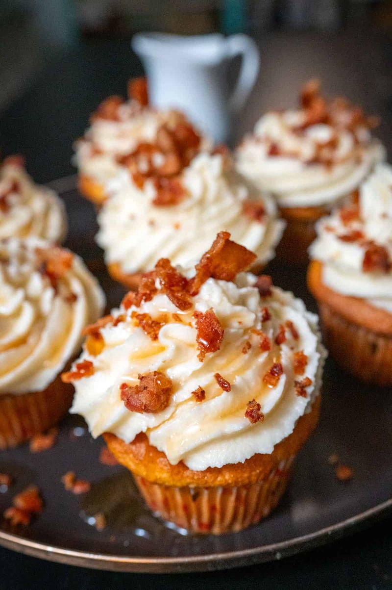 Maple Bacon Cupcakes