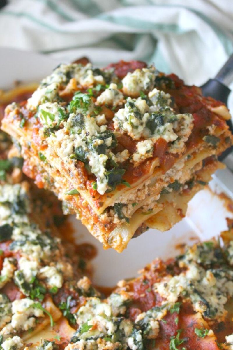 Vegan Lasagna with Tofu Ricotta