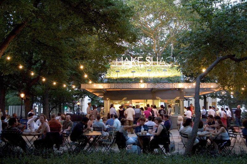 Shake Shack in Madison Square Park