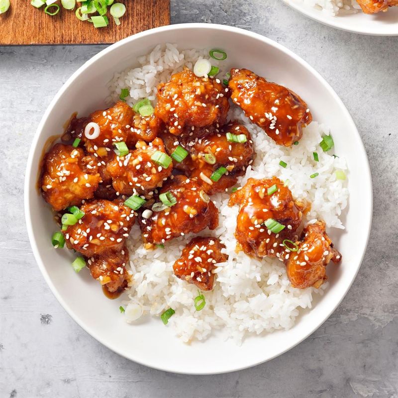 Sesame Chicken That’s Just Orange Chicken in Disguise