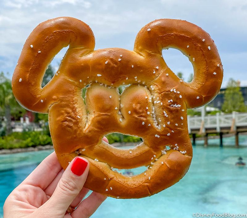 Pretzels Shaped Like Mickey or Minions