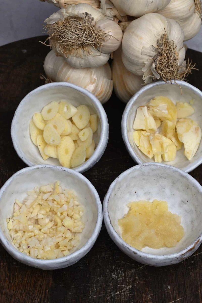 Minced Garlic in a Jar