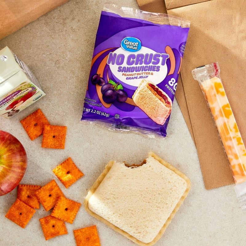 Great Value (Walmart) PB&J Crustless Sandwich